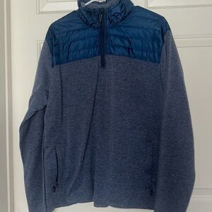 Eddie Bauer Navy Quilted Jacket XL